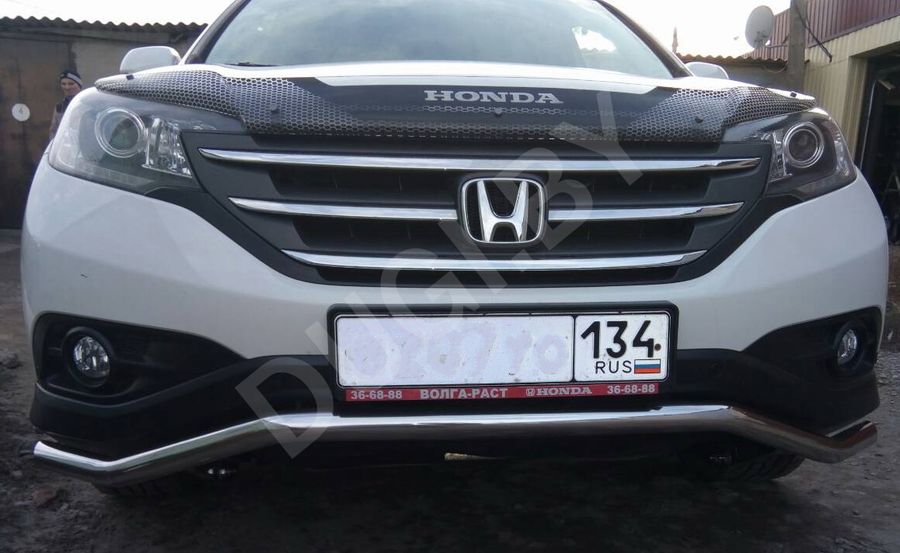  Защита переднего бампера к Honda CR-V 4 Арт HCRV.12.02
