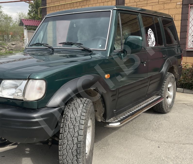  Пороги с накладным листом Mitsubishi Pajero 1 Арт MSP1.86.41, вид 5