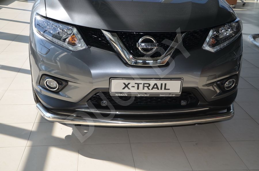  Защита переднего бампера Nissan X-Trail T32 Арт NXT.15.02-1, вид 2