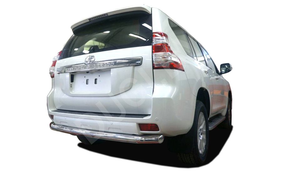  Защита заднего бампера  Toyota Land Cruiser Prado 150 Арт TLCP150.10.12