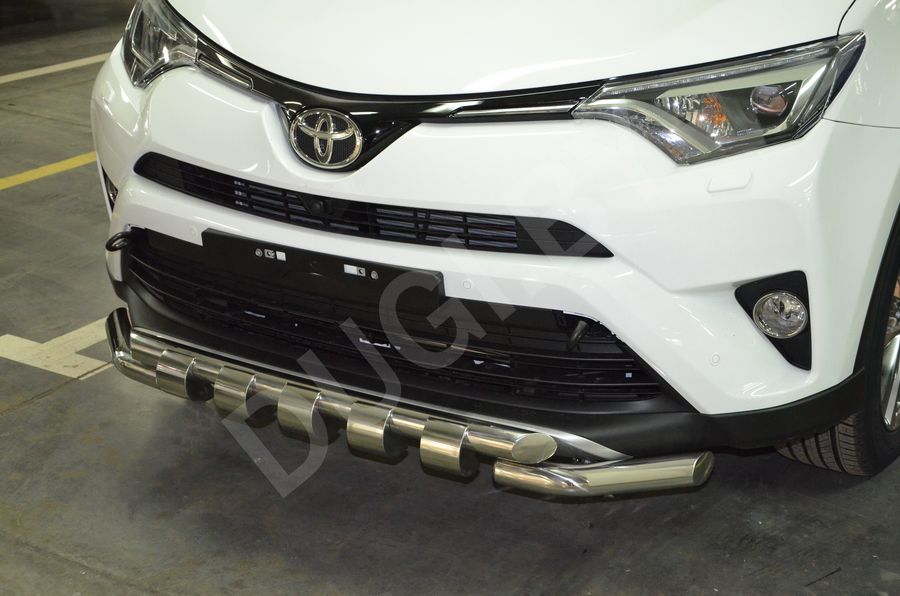  Защита переднего бампера (G) к Toyota Rav 4 4 Арт TRAV.15.05