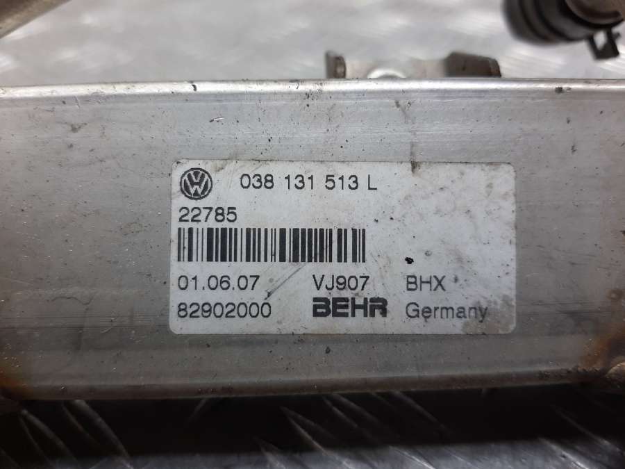 038131513L Радиатор EGR Volkswagen Sharan 1 restailing Арт AG1010728, вид 1