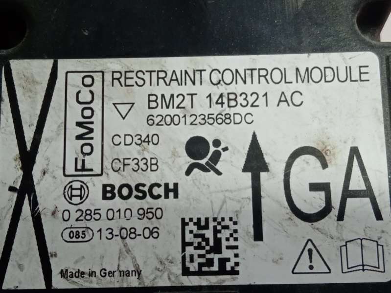 BM2T14B321AC Блок управления аирбаг Ford Galaxy 2 restailing Арт 3498, вид 4