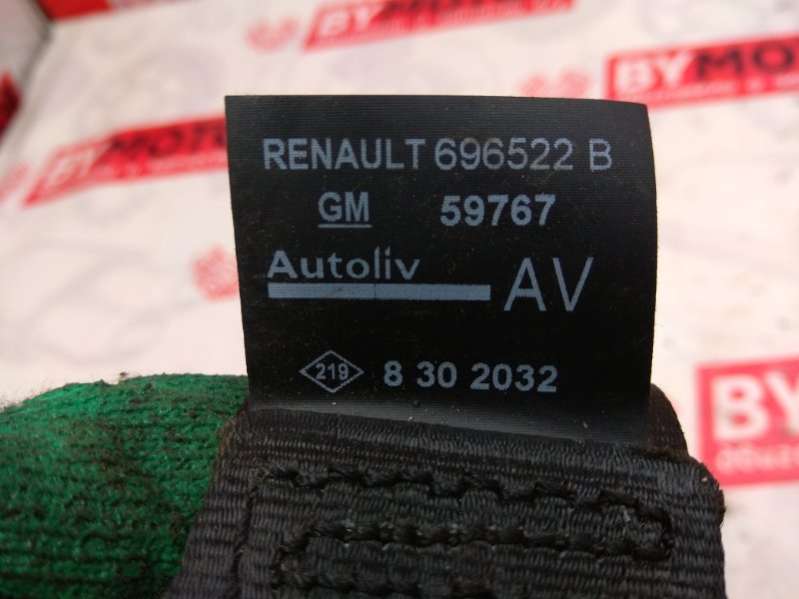 696522B Ремень безопасности передний правый Renault Trafic 2 Арт 5811, вид 4